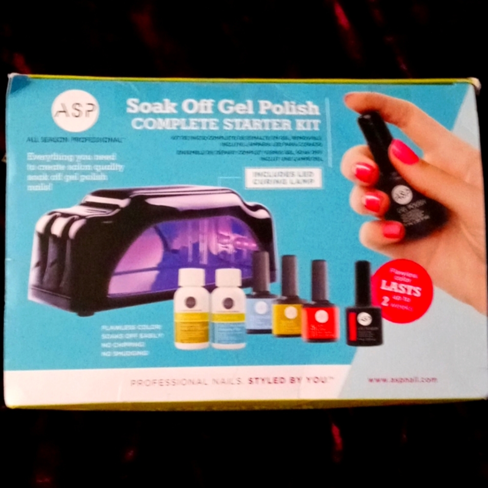 ASP Soak Off Gel Polish Complete Starter Kit